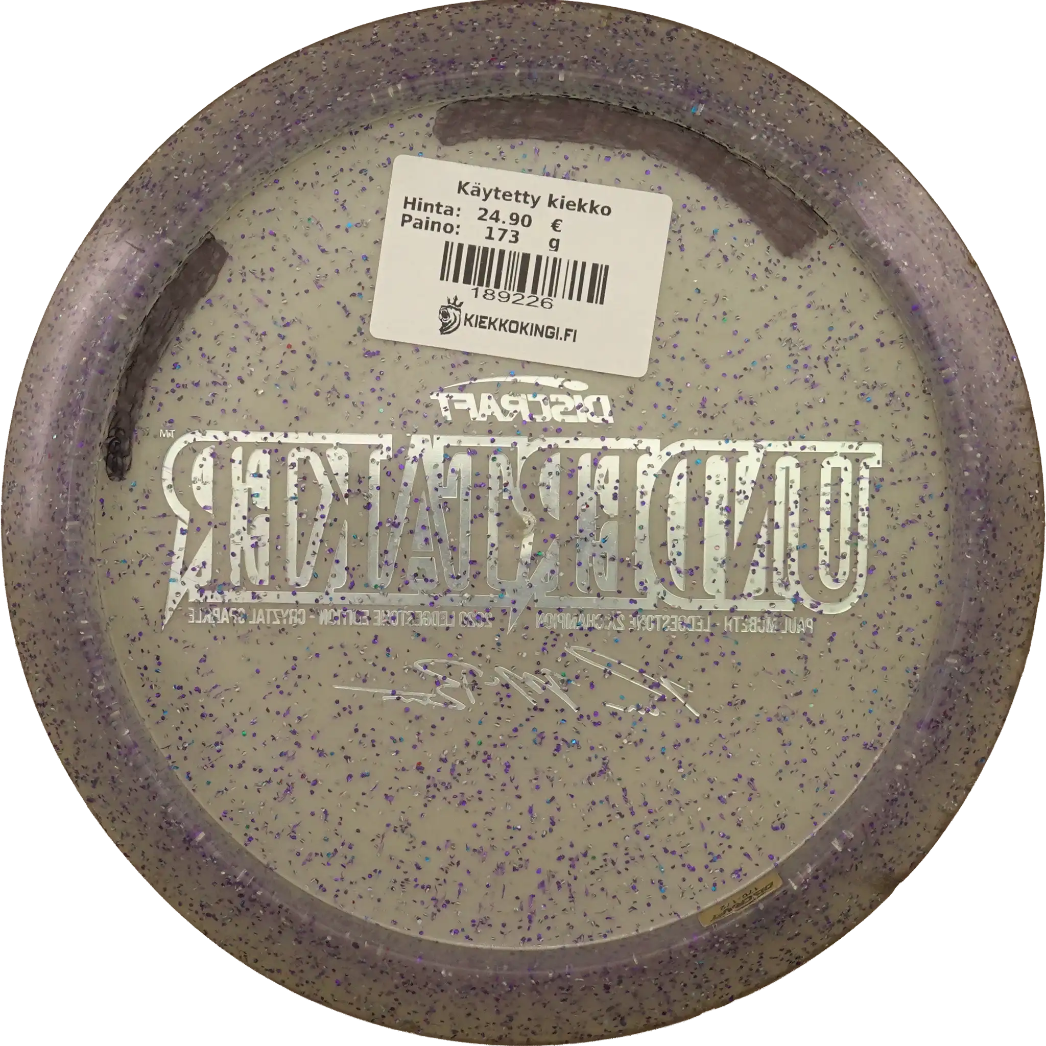 Cryztal Sparkle Undertaker - 2020 Ledgestone Edition - Paul McBeth