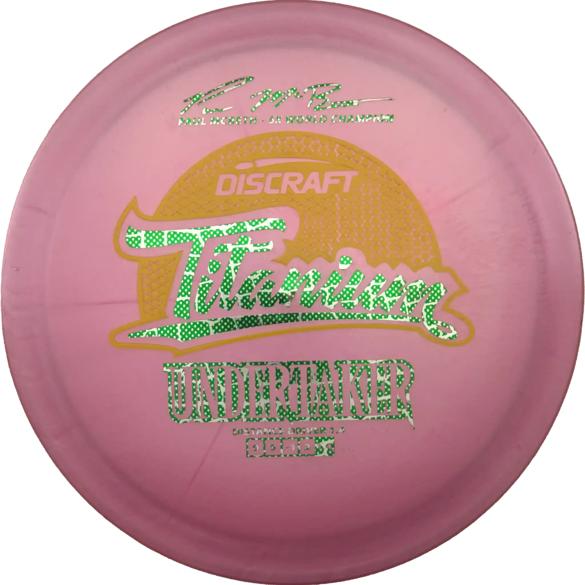 Titanium Undertaker - Paul McBeth