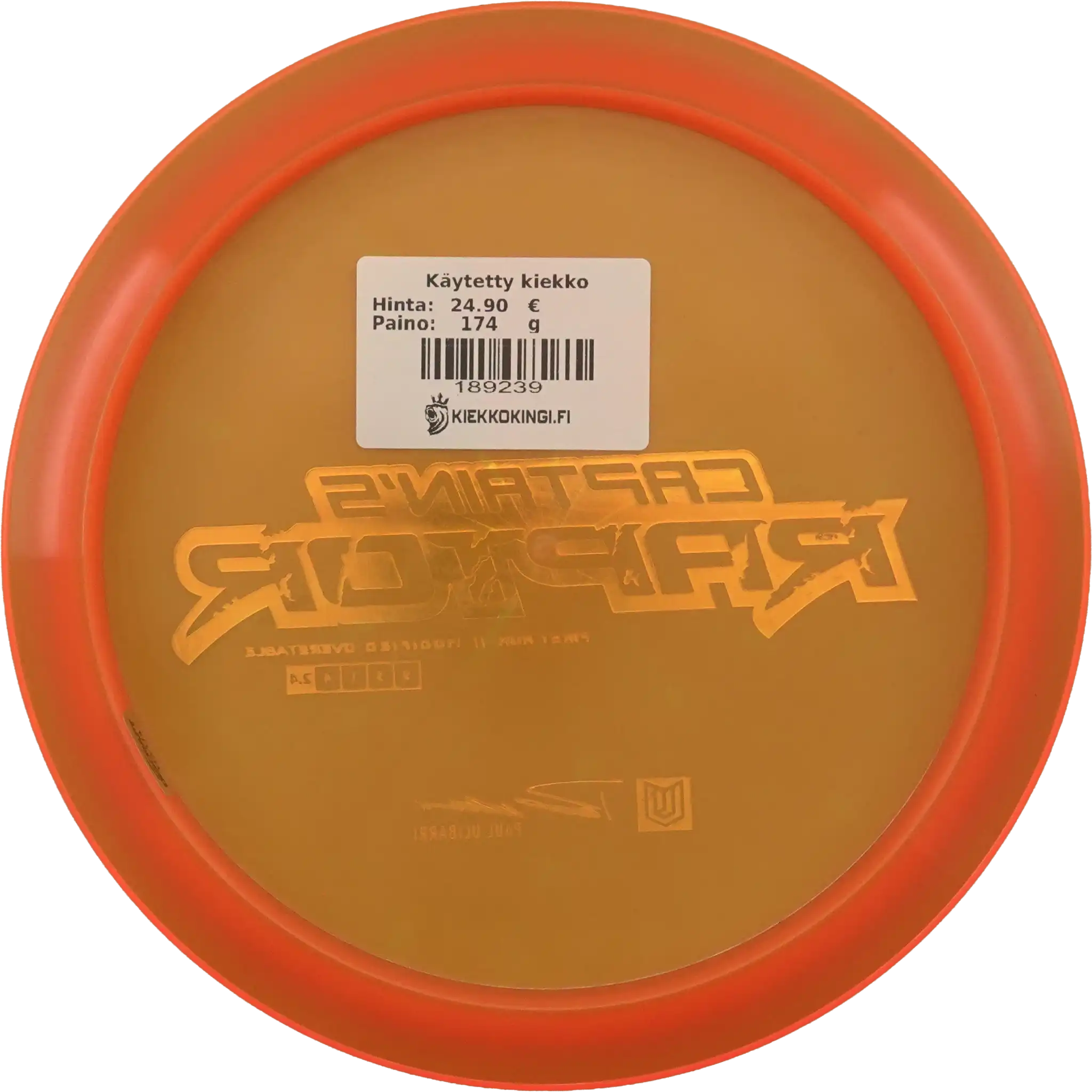 Z Captain´s Raptor - Paul Ulibarri Tour Series