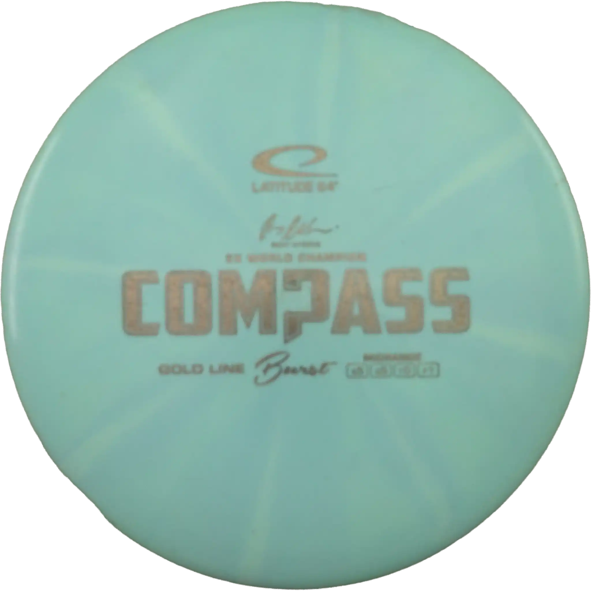 Gold Burst Compass - Ricky Wysocki