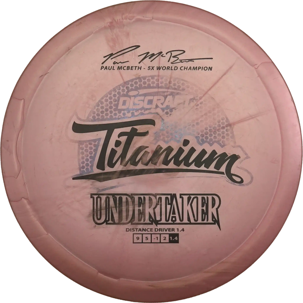 Titanium Undertaker - Paul McBeth - 5x World Champion