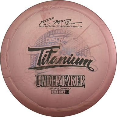 Titanium Undertaker - Paul McBeth - 5x World Champion