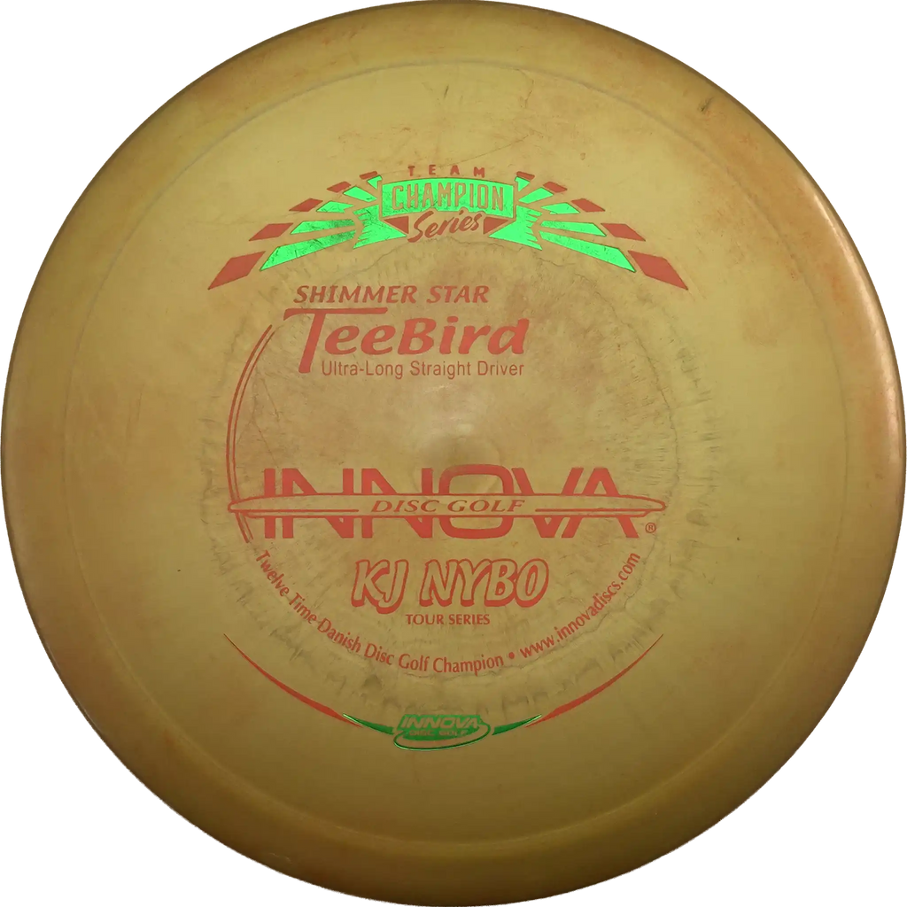 Shimmer Star Teebird - KJ Nybo - 12x Danish Disc Golf Champion