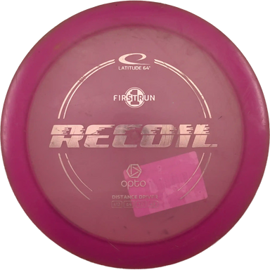 Opto Recoil - First Run
