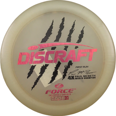 Z Force - First Run - Paul McBeth - 4x World Champion