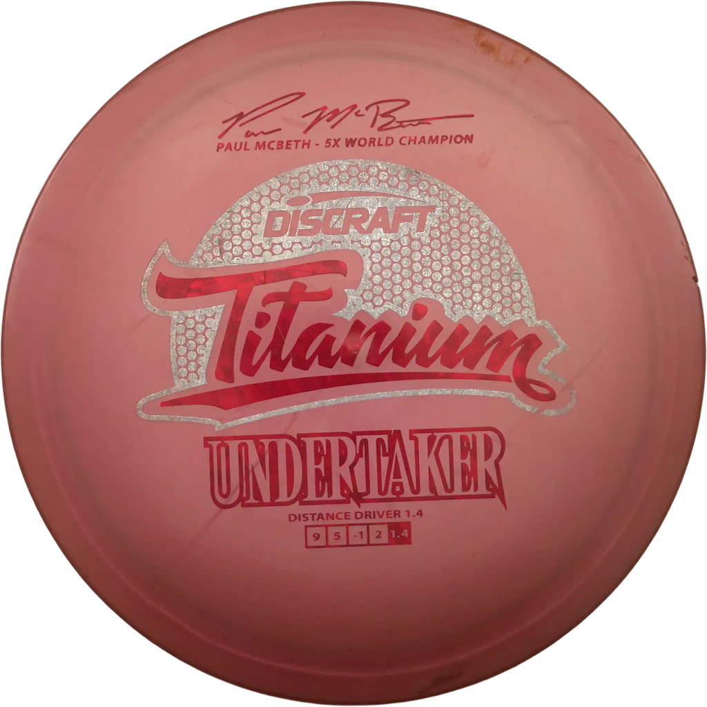Titanium Undertaker - Paul McBeth 5x World Champion