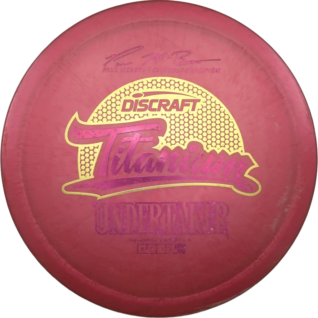 Titanium Undertaker - Paul McBeth 5x World Champion