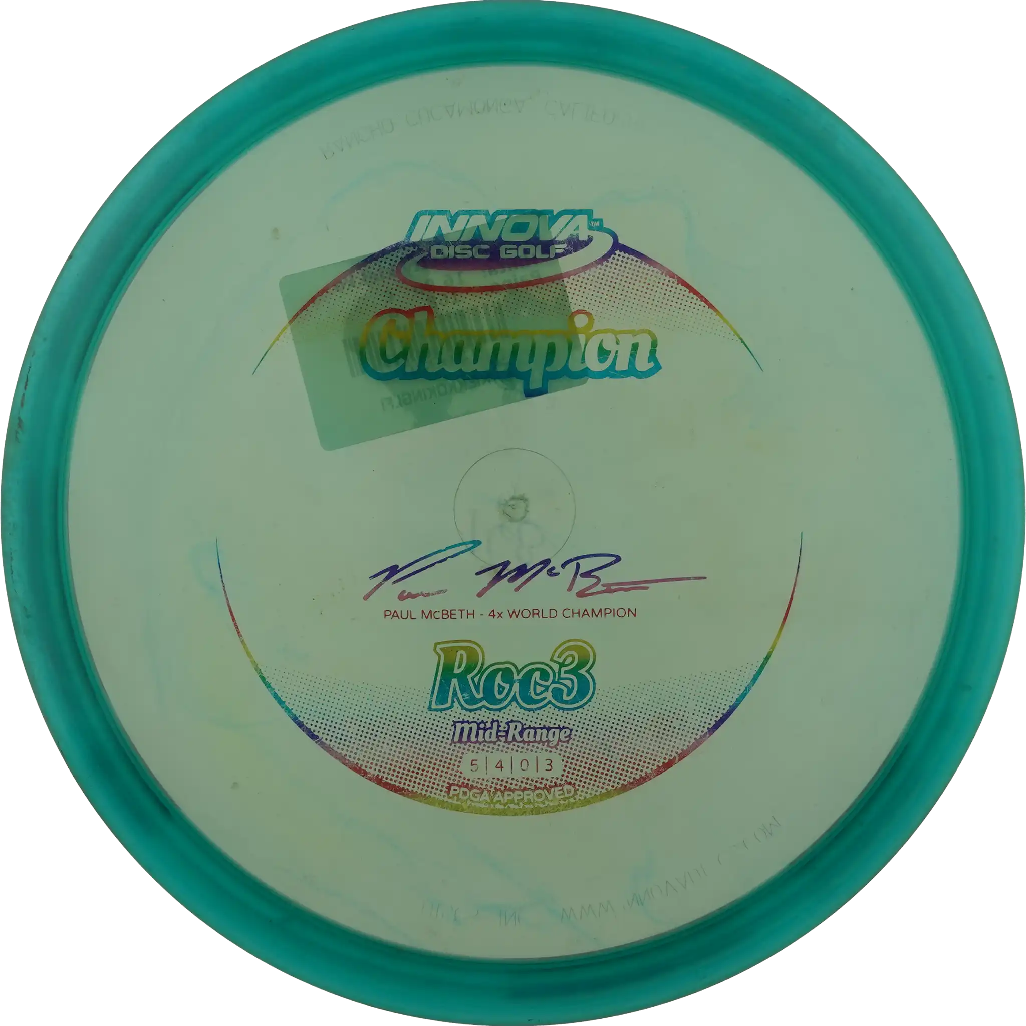 Champion Roc3 - Paul McBeth 4x World Champion