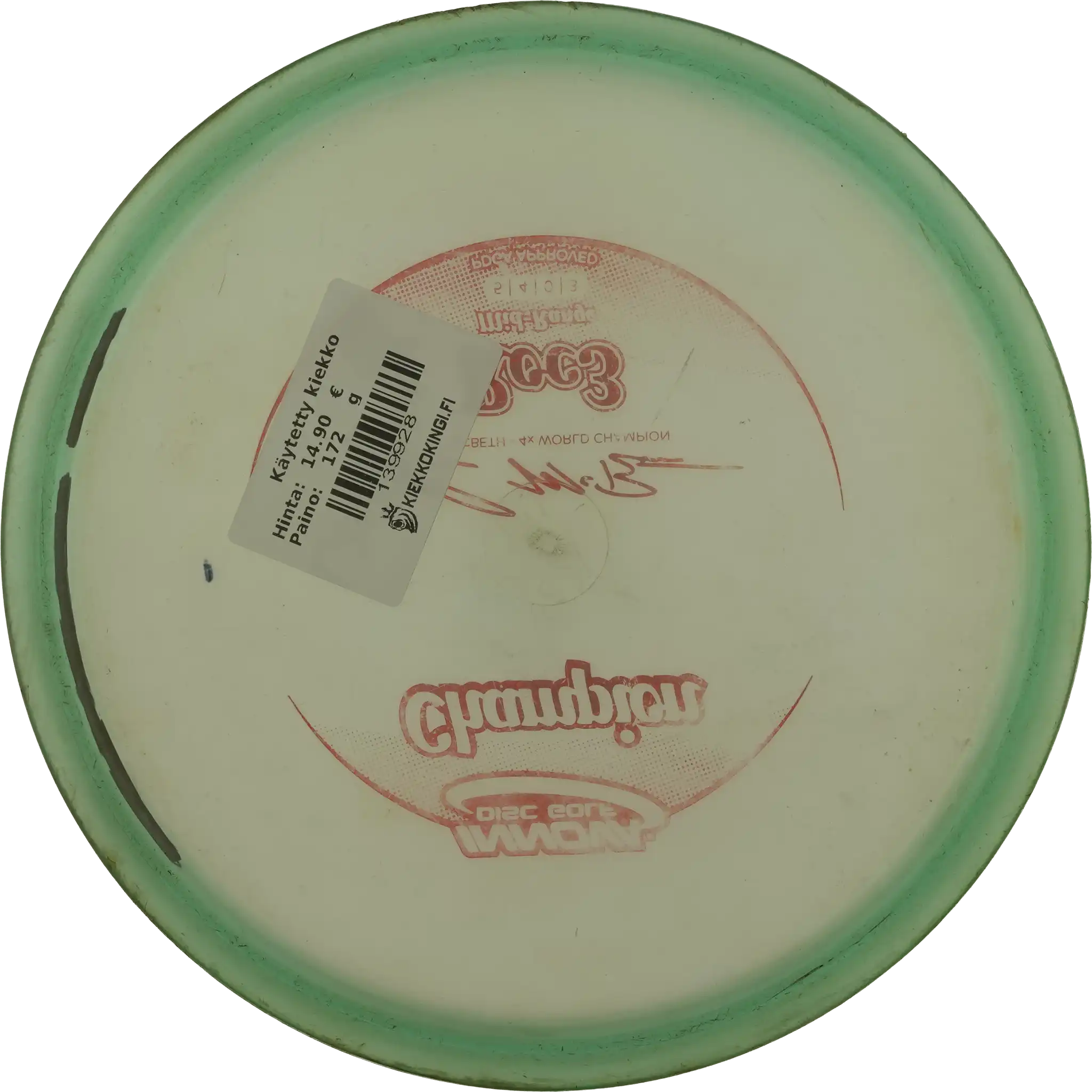 Champion Roc3 - Paul McBeth 4x World Champion