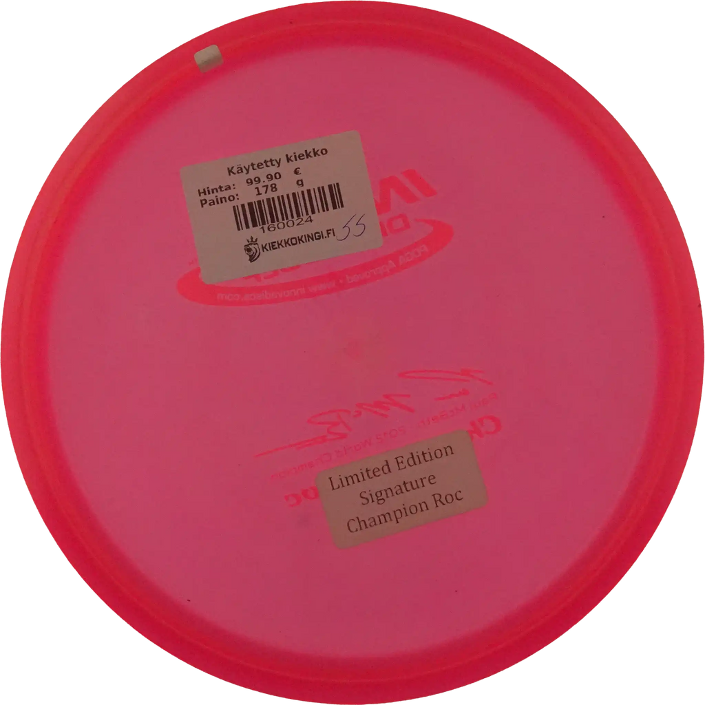 Champion Roc3 - Paul Mcbeth - Limited Edition