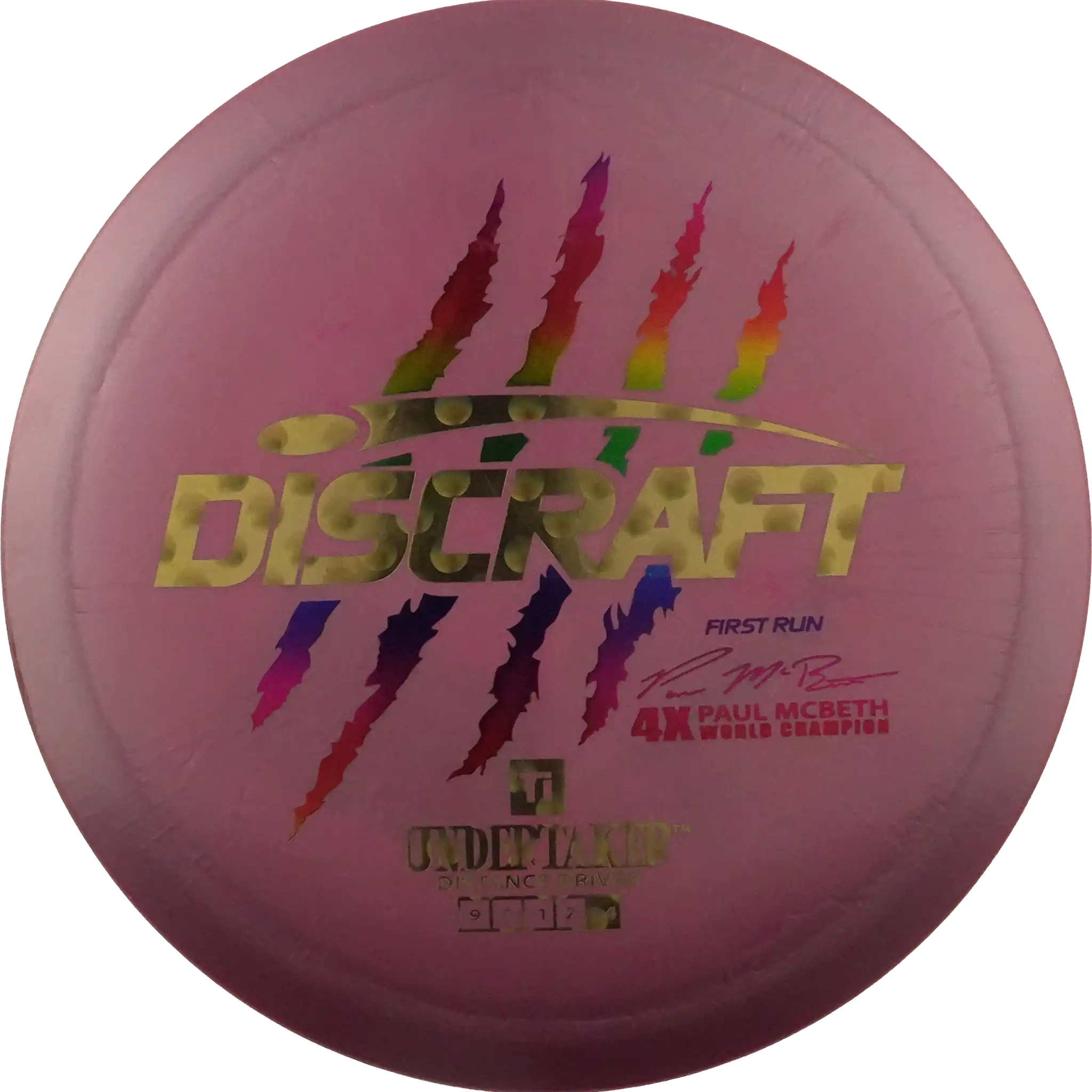 Titanium Undertaker - Paul McBeth - 4x World Champion - First Run