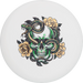 Zero Medium Pure - Skull valkoinen